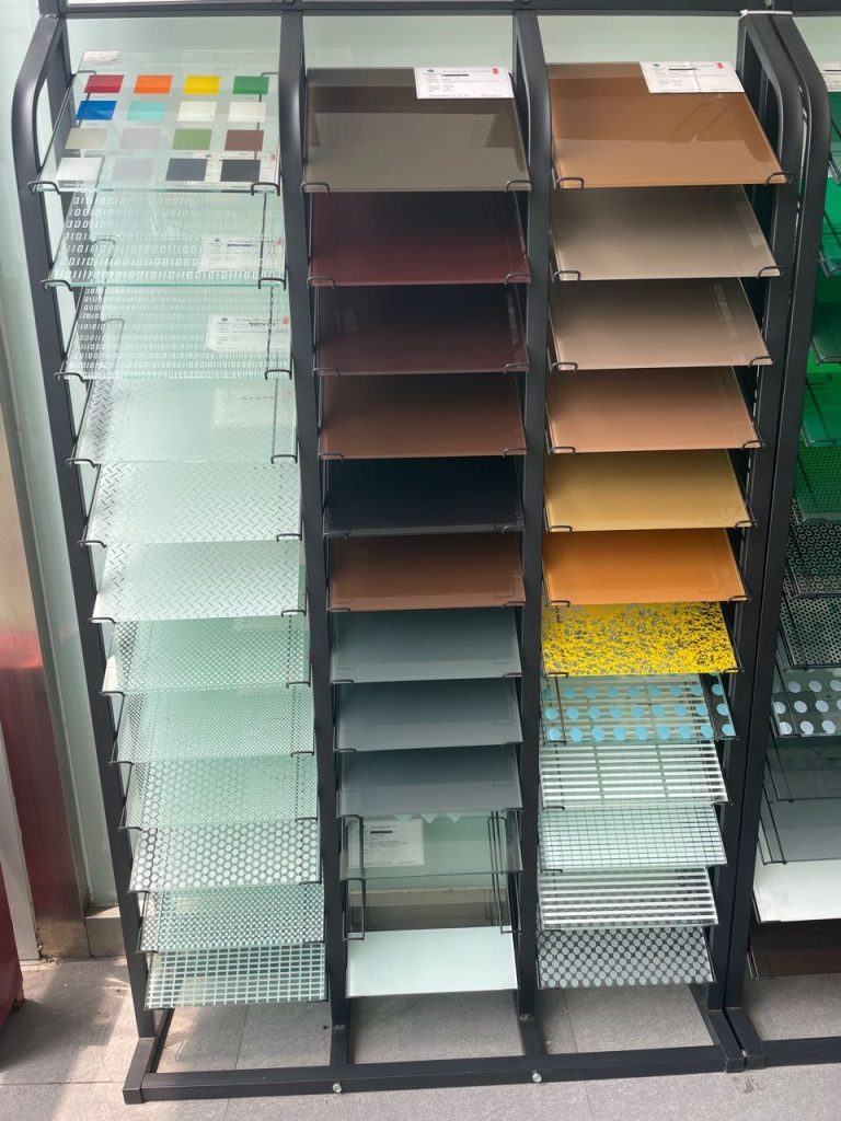 Screen Fritted tempered laminated glass 8
